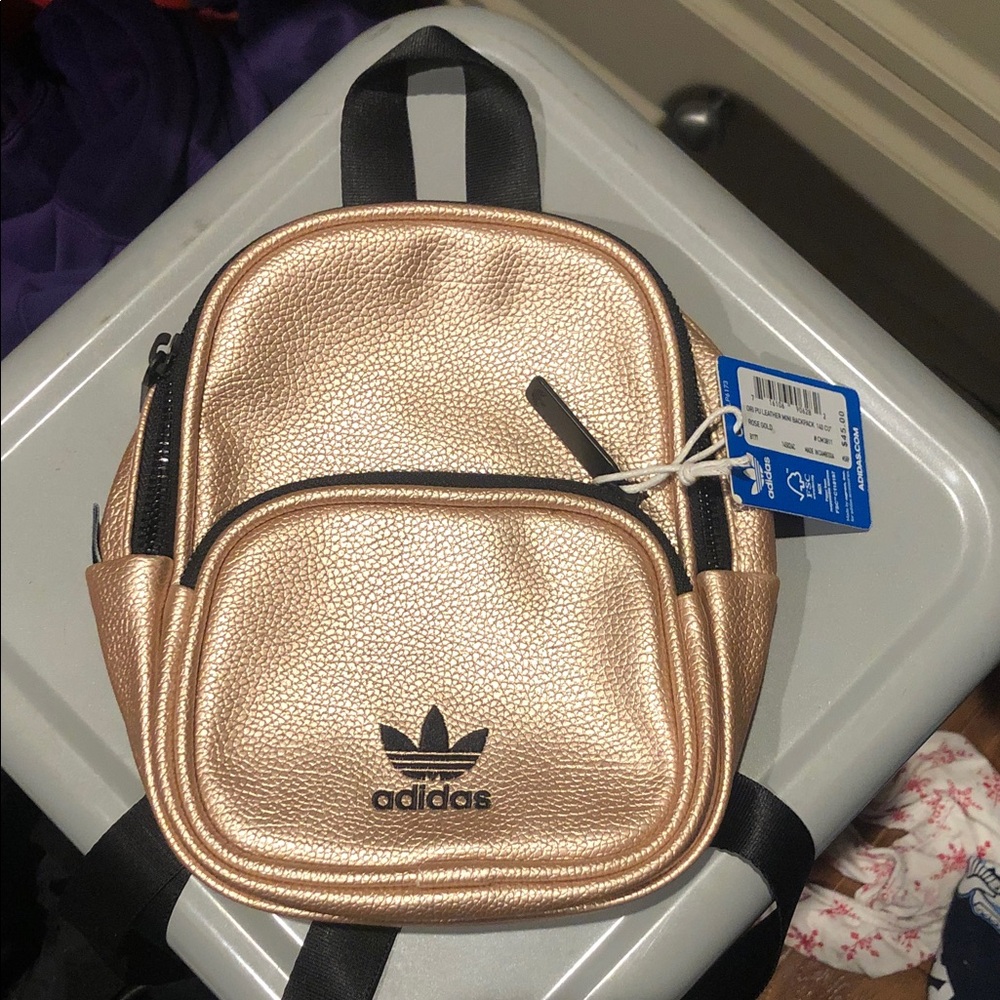 Adidas Rose Gold Mini Backpack